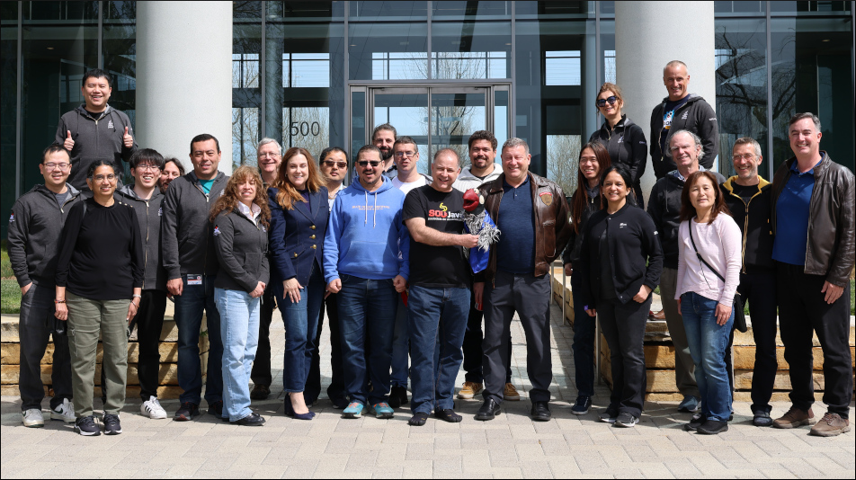 Photo of the 2024-2025 JCP Executive Committee representatives in Redwood Shores